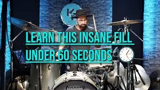 Learn This Insane Drum Fill Under 60 seconds
