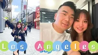 First Time in LA!!! // KBBQ, Little Tokyo, Hollywood Walk of Fame,...