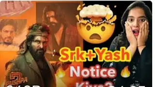 Pushpa 2 Big surprise - srk & Yash ceneo! deeksh sharma ! katarnak 😱😱 movie 2024 November ..