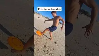 SUUUUIII!!  #ronaldo #frisbee #trickshot #b9omerang