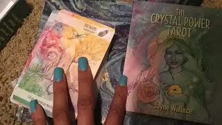 THE CRYSTAL POWER TAROT DECK REVIEW⭐️ (my first deck)