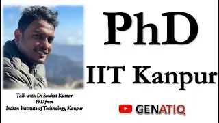 IIT KANPUR PhD LIFE