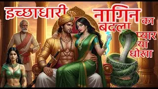 राजकुमार और इच्छाधारी नागिन 🐍 | रहस्यमयी प्रेम और बदले की कहानी  | Hindi Animated Story