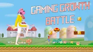 Gaming Growth Battle (Giantess Comic)