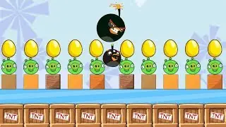Angry Birds Bomb 2 - EGG PROTECTOR THROW AWAY ALL BAD PIGGIES