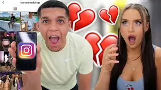DELETING EVERY PICTURE Of My GIRLFRIEND On Instagram To See How She Reacts...