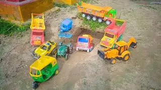 🚜💧 Fish Farming + Tractor Pump Magic! | Amazing Fish Farming & Water Pump Setup 🐟