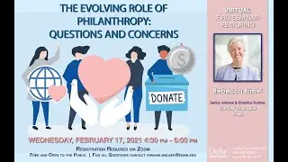 FIRG Seminar - Rebecca Rimel, Pew Charitable Trusts