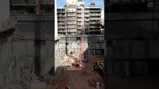 Montaje grua torre Zaes Overcon SRL