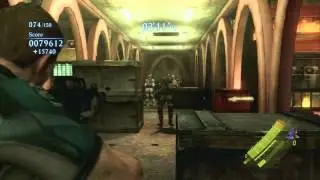 Resident Evil 6 Mercenaries: Urban Chaos - Chris Gameplay (PS3)