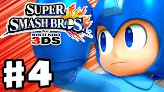 Super Smash Bros. 3DS - Gameplay Walkthrough Part 4 - Mega Man! (Nintendo 3DS Gameplay)