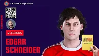 Edgar Schneider @TiagoDiasPES (FC Bayern, FC Augsburg) Face + Stats | PES 2021