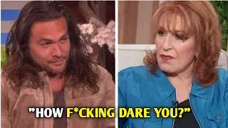 Jason Momoa SHUTS DOWN Joy Behar LIVE &mdash; The Studio Freezes!