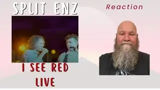 Split Enz - I See Red live (1989) reaction commentary - New Wave
