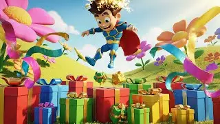 Fortnite Little Hero Hid Inside a Giant Present | Kids Songs & Nursery Rhymes