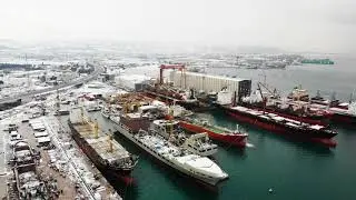 Sefine Shipyard - Busiest winter season