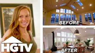 Amazing Huge Sunroom Gets $60,000 of Improvements | Good Bones | HGTV
