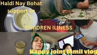 Happy Time Change in Children's sickness Dengue | Happy joint family vlog
