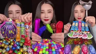 ASMR Конфеты 🍬 Игрушки принцессы 👑 Забавные очки 🤓 Фруктовое желе 🍇 Клубничные лакомства 🍓 EP504