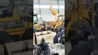 Youtop wheel loader front end wheel loader waiting  delivery#shorts