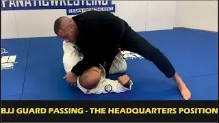Прохождение защиты в BJJ &mdash; позиция штаб-квартиры Рафаэля Ловато-младшего.