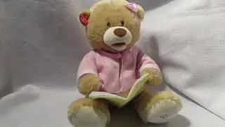 Cuddle Barn Miss Melody Singing Animated Storytelling Nursery Rhymes Plush Bear