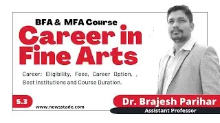 Bachelor in fine arts course full details in Hindi | BFA course ki jankari |fine arts career scope |