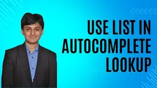 Use List in Lookup. Kaizen Framework. Low Code Platform.
