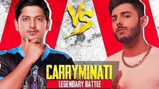 Carryminati vs Mortal 1v1 tdm match | Legendary PUBG MOBILE battle | Carry vs Mortal