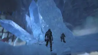 ARK OFFICIAL PVP (PS5) 325 DEFENDING ICE CAVE