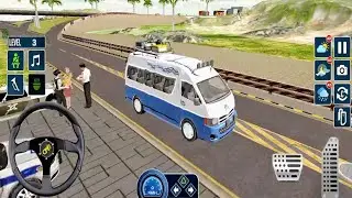 Mini Bus Driving Simulator 3D 🚍 Real City Bus Driving Android Gameplay HD 2214