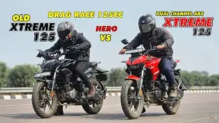 New Hero Xtreme 125 Dual Channel ABS vs Old Xtreme 125 🔥 Drag Race | Can the New One Beat the OG?