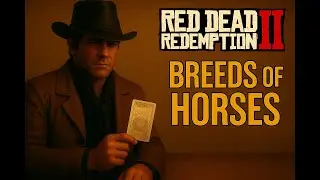 Red Dead Redemption 2 &ndash; Breeds of Horses Cigarette Cards (All 12 Locations)