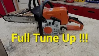 Tuning Up an MS 230 Stihl Chainsaw!!!