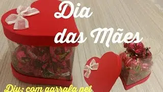 DIY - Presente especial dia das mães com garrafa pet