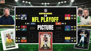 NFL Playoff Buys & Sells + CRAZY Story Behind Topps Celebrity Autos