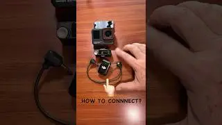 CONECTAR El Dji MIC 2 🎤 a Insta360 AcePRO 📷 #djimic2 #insta360acepro #yotubeshorts #shorts #reels