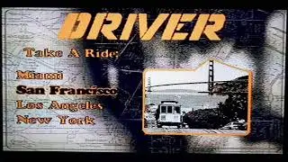 DRIVER 1 (1999) YOU ARE THE WHEELMAN PS1 (GAMEPLAY)
