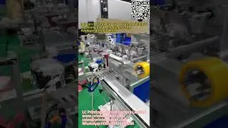 Three colors ink cup pad Printing Machine#pad cleaning system#Servo shuttle #servo rotation jig