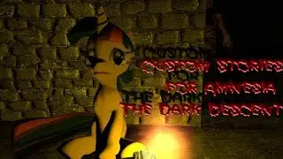 Кирпичные похождения в Amnesia Dark Descent Custom Stories #1 Cursed Souls