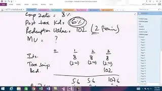 pre and post tax kd