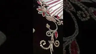 pakistani hand work hand fashion design Beautify hand embroidery #hand embroidery #hand luxury