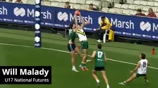 Will Malady - 5 Goal Haul - U17 AFL National Futures Game