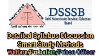 Welfare Officer Detailed Discussion about Syllabus & Smart Study Methods