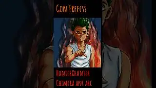 Gon  #hunterxhunter #gon #gonfreecss #timelapse #art #chimeraantarc #togashi #pitou #meruem