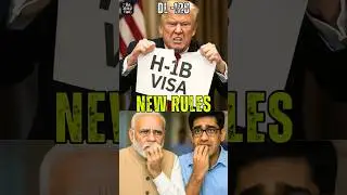 Is Trump Targeting Indian Employees by H 1B Visa Reforms? #h1bvisa #trump #india #ytshorts