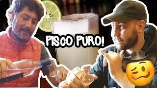 PRUEBO por PRIMERA VEZ el PISCO PURO!! *acabo borracho*