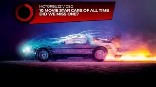 🍿 Top 10 Most Iconic Movie Cars of All Time | You'll enjoy this!