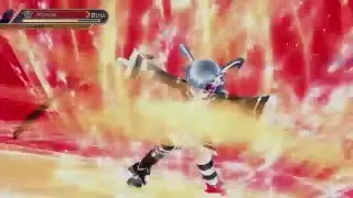 Megadimension Neptunia VII Noire and the DLC Characters VS Affimojas