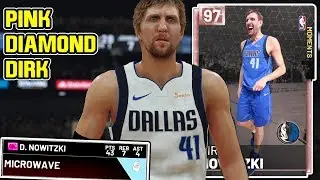 PINK DIAMOND DIRK NOWITZKI GAMEPLAY! THESE ANIMATIONS ARE NOT IT! NBA 2k19 MyTEAM